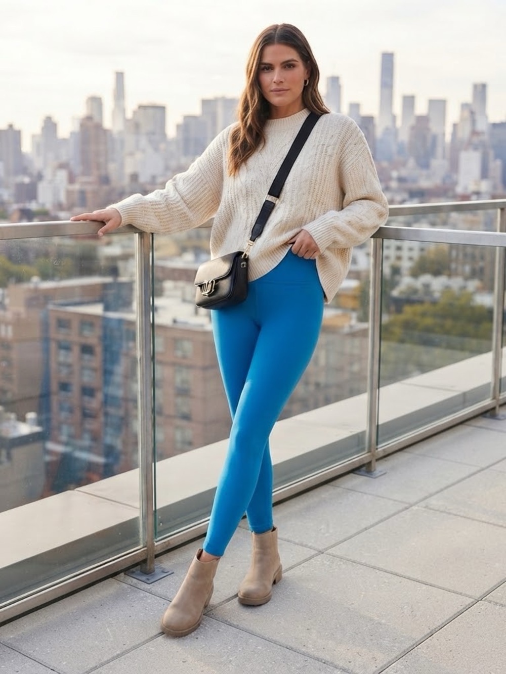 Lululemon athletica - Bright Blue High -Rise Women’s Leggings Size 6